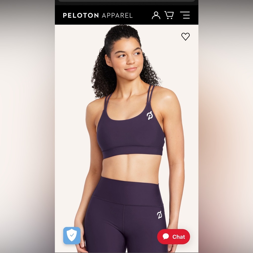 PELOTON Cadent Strappy Elevate Bra SIZE MEDIUM